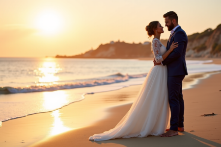 Photographe Hossegor pour mariage : capturer l’émotion au naturel