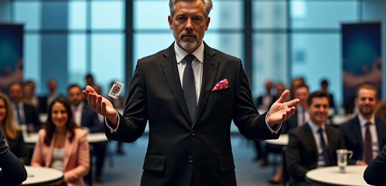 Magicien d'entreprise : l'animation originale pour booster vos événements professionnels