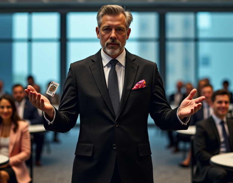 Magicien d'entreprise : l'animation originale pour booster vos événements professionnels
